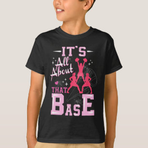 Funny Cheerleading All About That Se Cheer Leader T-Shirt