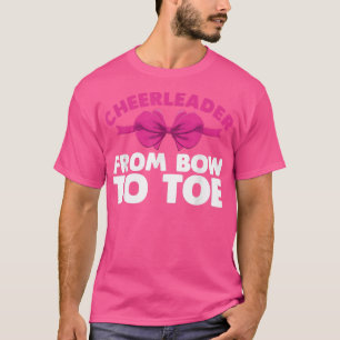 Funny Cheerleading Art For Teen Girl Women Cheerle T-Shirt