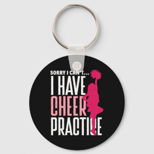 Funny Cheerleading Cheerleader Key Ring