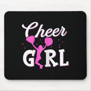 Funny Cheerleading Girls Women Cheer Mum Cheerlead Mouse Pad