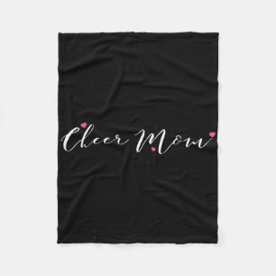Funny Cheerleading Mum Cheer Mum _2  Fleece Blanket