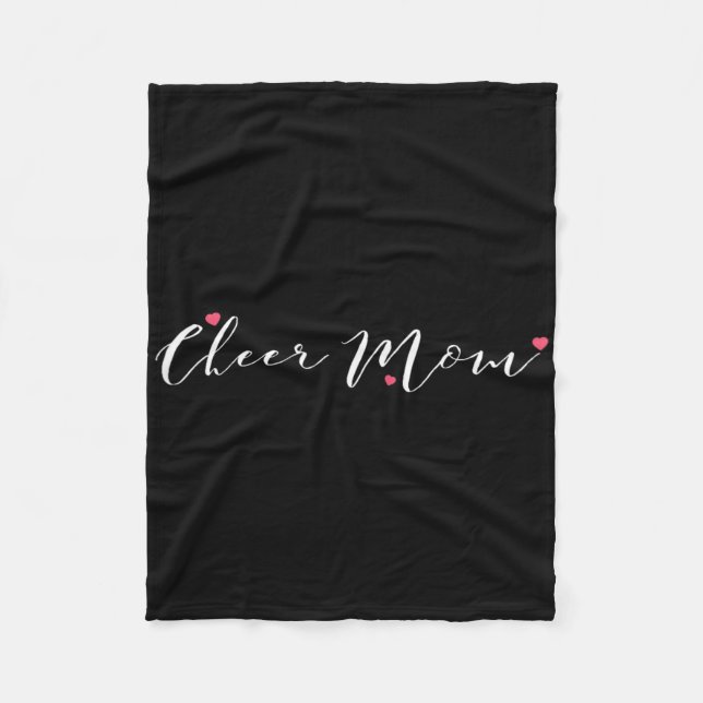 Funny Cheerleading Mum Cheer Mum _2  Fleece Blanket (Front)