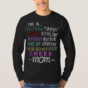 Funny Cheerleading Mum For Cheer Moms T-Shirt