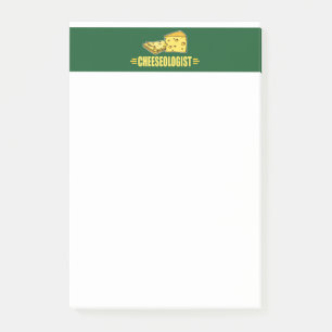 Funny Cheese CHEESEOLOGIST Post-it Notes