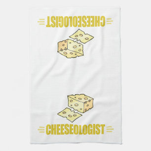 Funny Cheese Lover Tea Towel