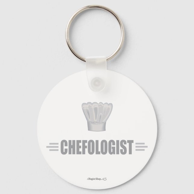 Funny Chef Key Ring (Front)