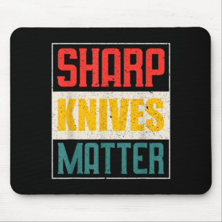 Funny Chef Knife Of Sharp Knives For Chefs Mouse Pad