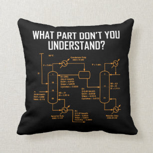 Funny Chemical Engineer - Chemical Engineering Cushion