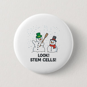 Funny Chemistry Christmas Science Teacher Look Ste 6 Cm Round Badge
