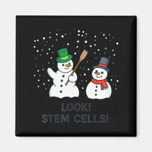 Funny Chemistry Christmas Science Teacher Look Ste Magnet