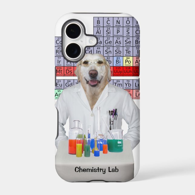 Funny Chemistry Lab/Dog (Back)