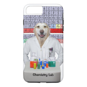 Funny Chemistry Lab/Dog Case-Mate iPhone Case