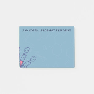 Funny Chemistry Lab Post-It Notes