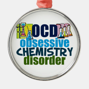 Funny Chemistry Metal Tree Decoration