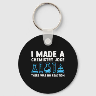 Funny Chemistry Science Teacher Chemist Men Women  Key Ring