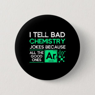 Funny Chemistry Teacher Science Gift Chemistry 6 Cm Round Badge