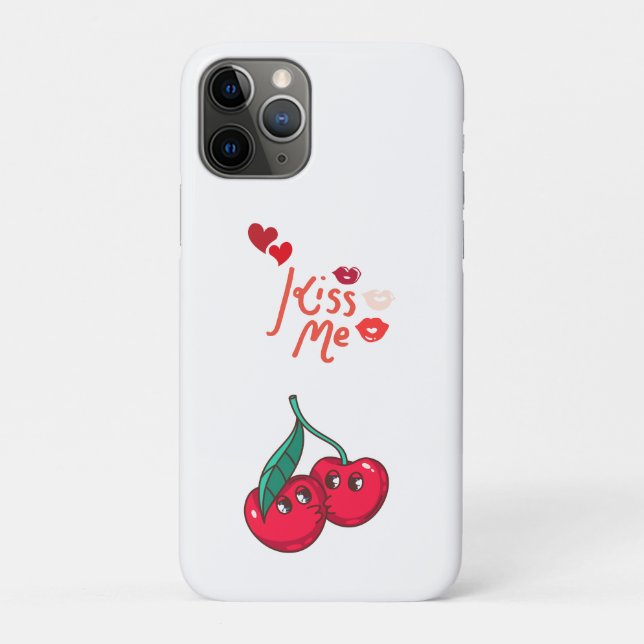Funny Cherries in Love. Case-Mate iPhone Case (Back)