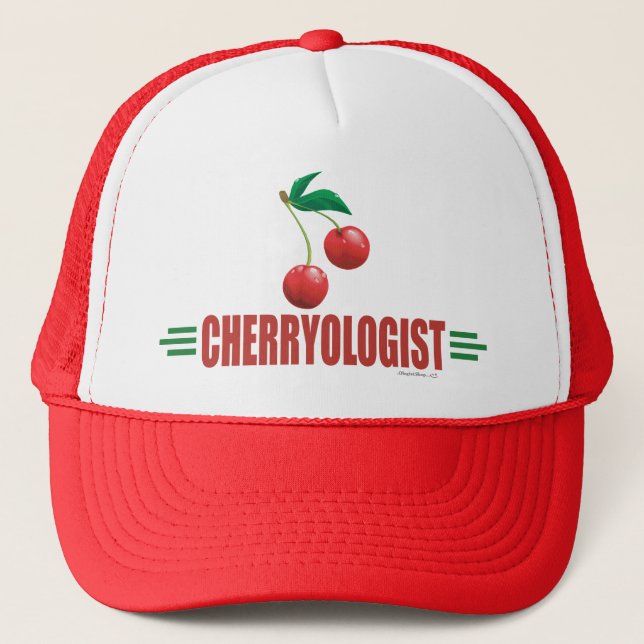 Funny Cherries Trucker Hat (Front)