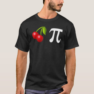 Funny Cherry Pie Happy Pi Day Math Teacher T-Shirt
