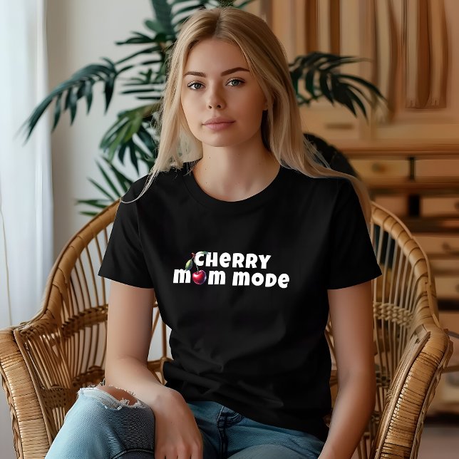 Funny cherry vibe slogan mother day T-Shirt (Creator Uploaded)