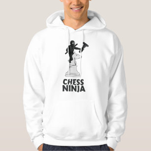 Funny Chess Ninja Kids Player Xmas Idea Hoodie