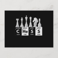 Funny Chess Player Game Board Periodic Table Gift
