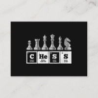 funny chess player geek periodic system chemistry