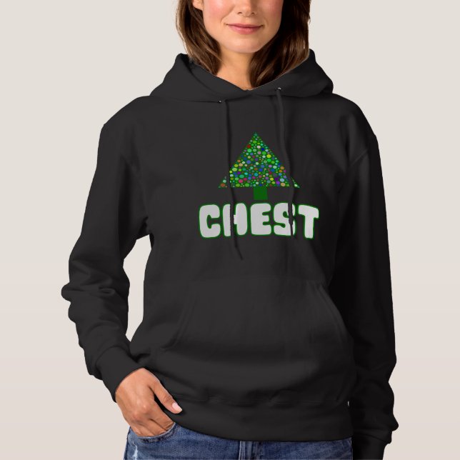 Funny Chestnuts Couples Christmas Ugly Hoodie (Front)