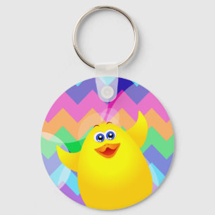 Funny chick, keychain