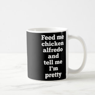 Funny Chicken Alfredo Pasta Lover Gift Italian Foo Coffee Mug