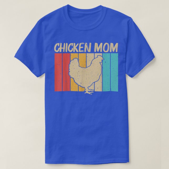 Funny Chicken Art For Mum Women Chicken Farmer Pou T-Shirt (Design Front)