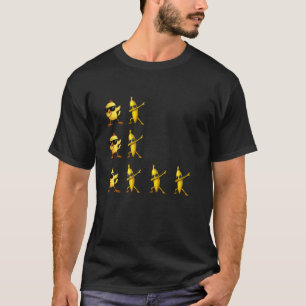 Funny Chicken Banana For Men Women Teens Kids T-Shirt