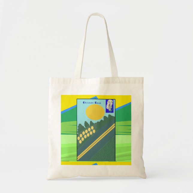 Funny Chicken Coup  Tote Bag (Front)