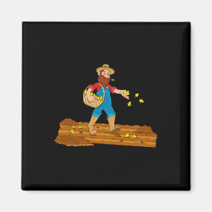 Funny Chicken Farmer Quote Chick Lover Design _1 Magnet