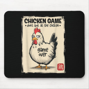 Funny Chicken Game Shirts Boys Men Teen Japanese A Mouse Pad