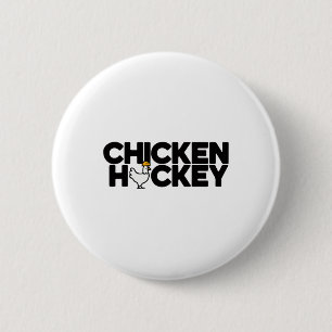 Funny Chicken Jockey Stacked Repeat Fun Gag Meme H 6 Cm Round Badge