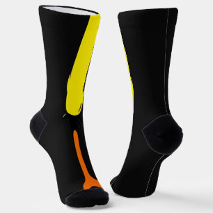 Funny Chicken leg Feet Socks Knee Animal 