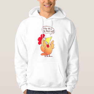 Funny Chicken Little T Shirt Cartoon Chicken T