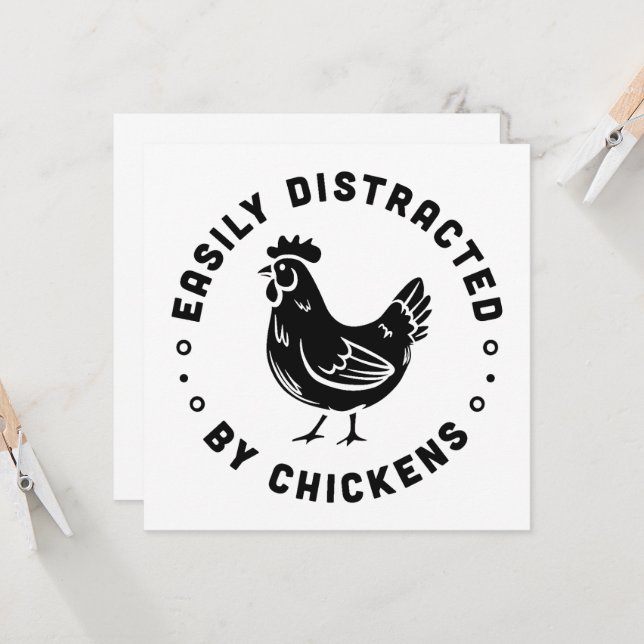 Funny chicken lover mum farm country girl quotes (Front/Back In Situ)