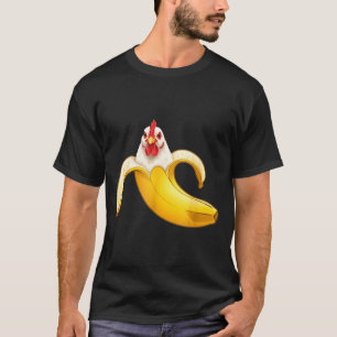 Funny Chicken Lovers Banana Boys T-Shirt