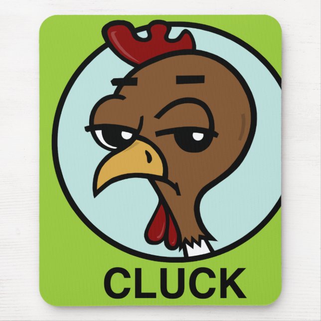FUNNY CHICKEN MOUSE PAD (Front)
