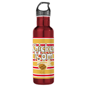 Funny Chicken Mum 710 Ml Water Bottle
