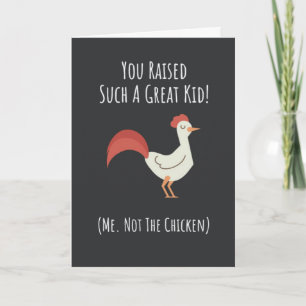 Funny Chicken Mum Cards Humour Humourous Mother He
