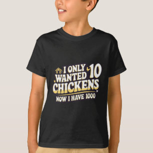 Funny Chicken Mum Queen Of The Coop Ckyard Chicken T-Shirt