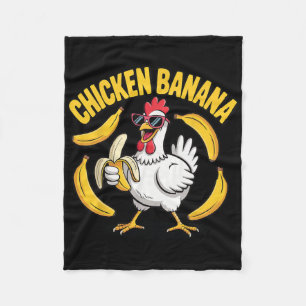 Funny Chicken Nana Men Women Kids Design Fleece Blanket