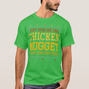 Funny Chicken Nugget Humor Thanksgiving Day T-Shirt