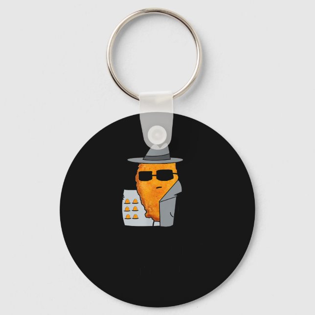 Funny Chicken Nuggets - Nugs Not Drugs  Key Ring (Front)