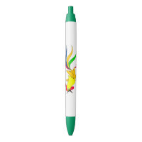 Funny Chicken Pen with Colourful Running Chicken