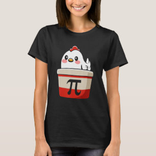 Funny Chicken Pot Pi Shirt Day Pie Math Lover Geek