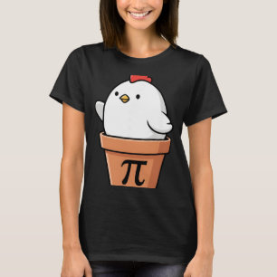 Funny Chicken Pot Pie 3,14 Pi Number Math Teacher T-Shirt